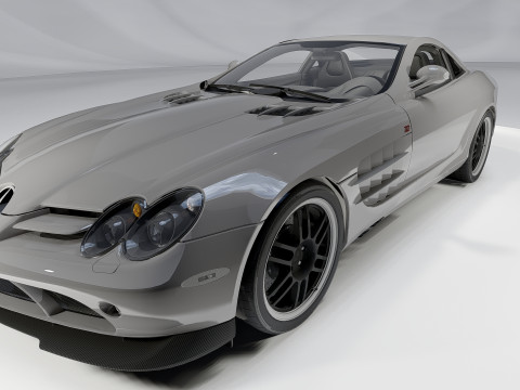 Mercedes-Benz SLR McLaren 722 Edition 2006 Model 3D