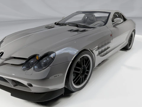 Mercedes-Benz SLR McLaren 722 Edition 2006 3D Model