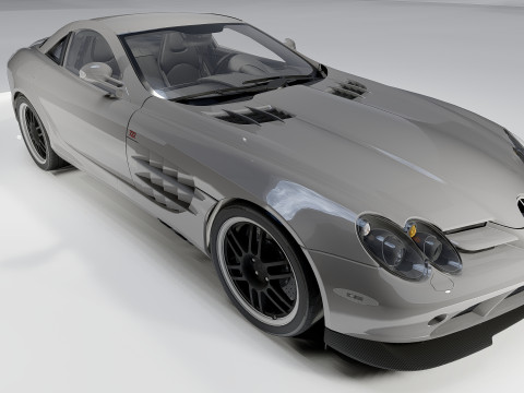 Mercedes-Benz SLR McLaren 722 Edition 2006 Model 3D