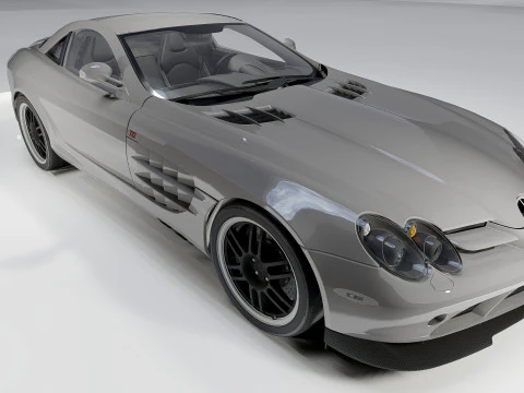 Mercedes-Benz SLR McLaren 722 Edition 2006 3D Model