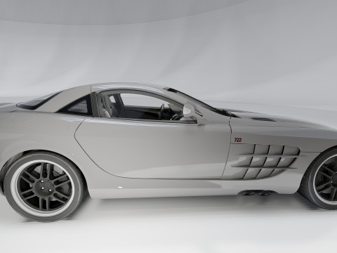 Mercedes-Benz SLR McLaren 722 Edition 2006 Model 3D