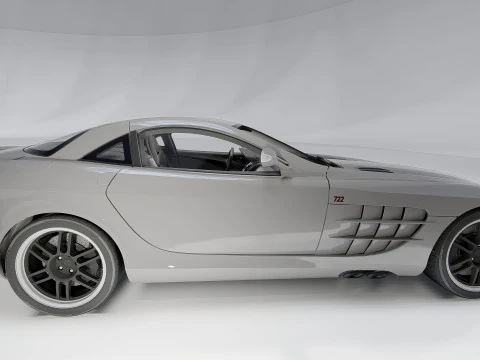 Mercedes-Benz SLR McLaren 722 Edition 2006 3D Model