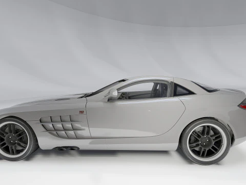 Mercedes-Benz SLR McLaren 722 Edition 2006 3D Model