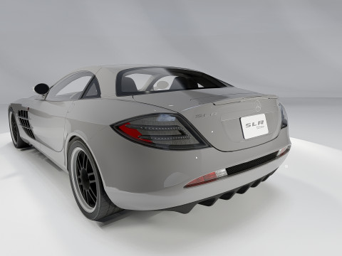 Mercedes-Benz SLR McLaren 722 Edition 2006 Model 3D