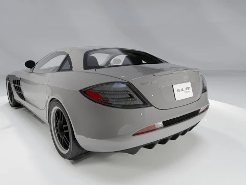 Mercedes-Benz SLR McLaren 722 Edition 2006 3D Model