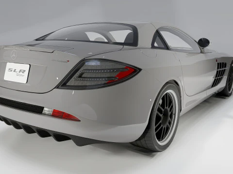 Mercedes-Benz SLR McLaren 722 Edition 2006 3D Model
