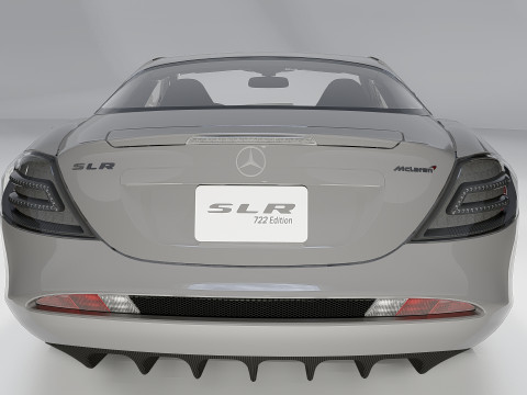 Mercedes-Benz SLR McLaren 722 Edition 2006 Model 3D