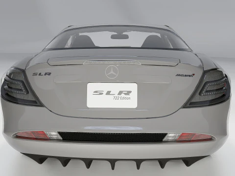 Mercedes-Benz SLR McLaren 722 Edition 2006 3D Model