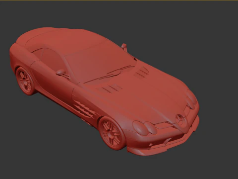 Mercedes-Benz SLR McLaren 722 Edition 2006 3D Model