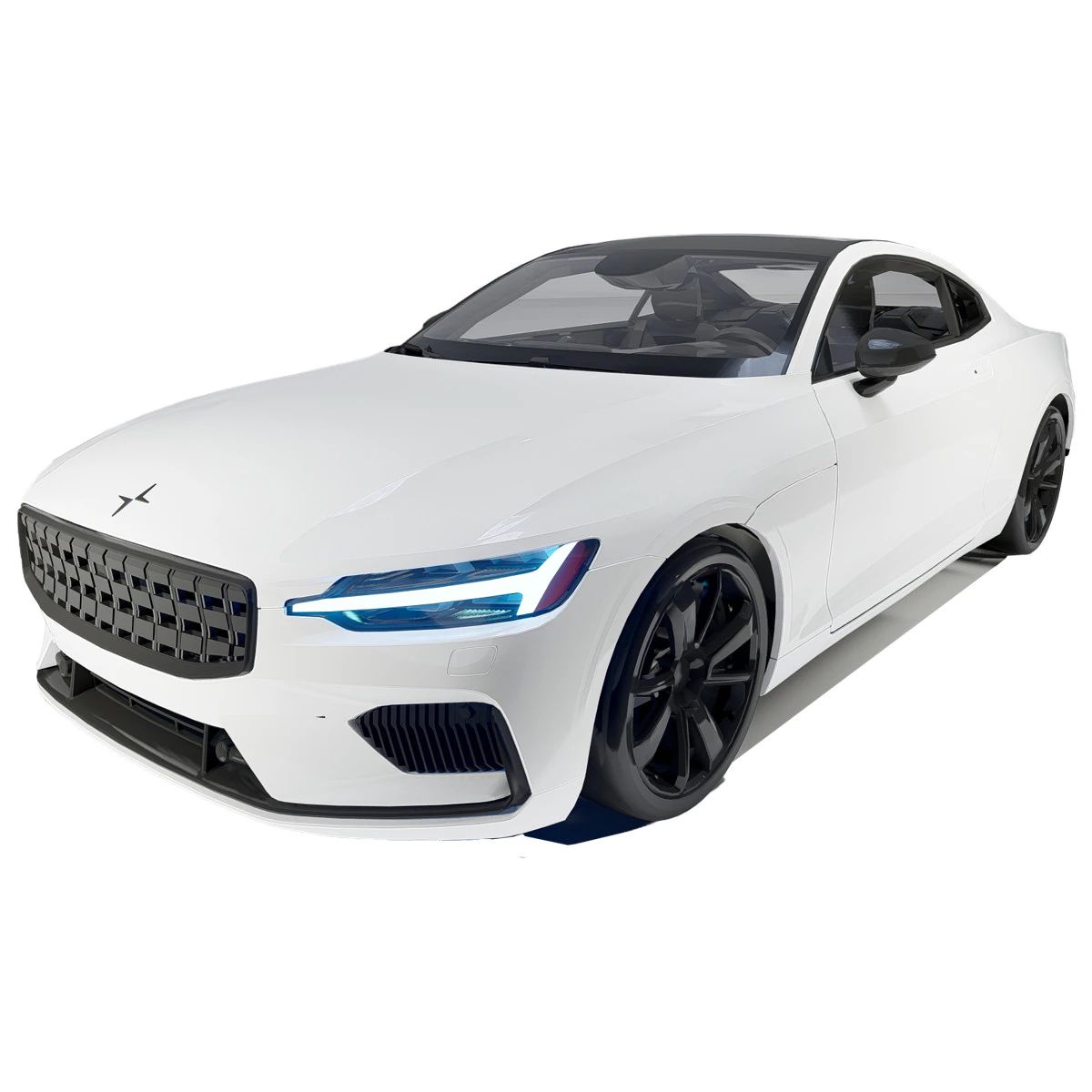 Polestar 1 3D Model .c4d .max .obj .3ds .fbx .stl .blend 