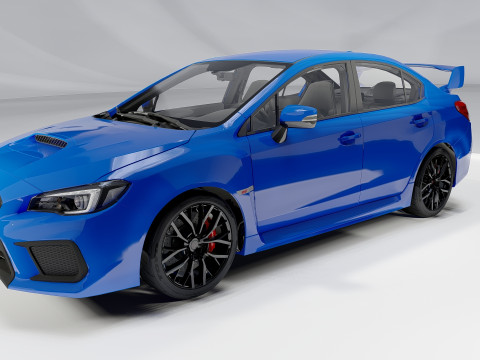 Subaru WRX STI Modello 3D