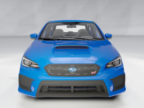 Subaru WRX STI 3D Model
