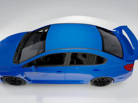 Subaru WRX STI 3D Model