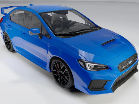 Subaru WRX STI 3D Model