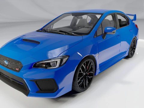 Subaru WRX STI 3D Model