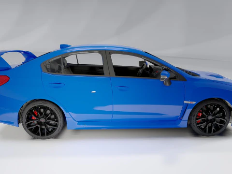Subaru WRX STI 3D Model
