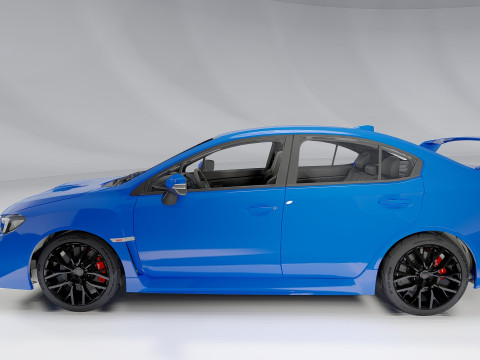 Subaru WRX STI Modello 3D