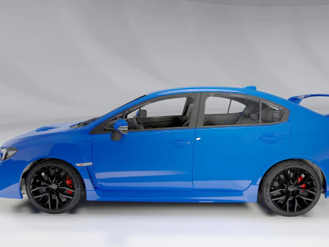 Subaru WRX STI 3D Model