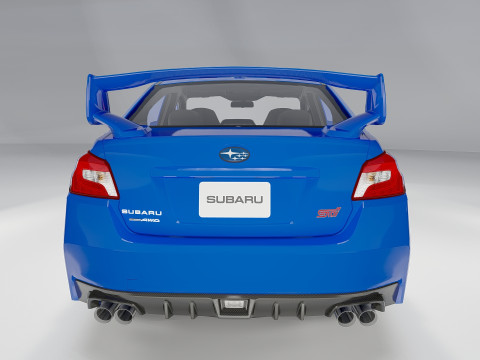Subaru WRX STI Modello 3D