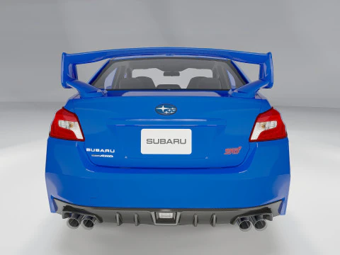 Subaru WRX STI 3D Model