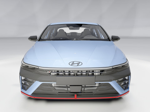 Hyundai Elantra N Facelift 2024 Model 3D