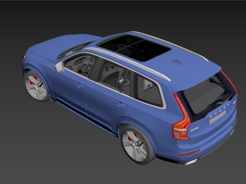 Volvo XC90 Modelo 3D