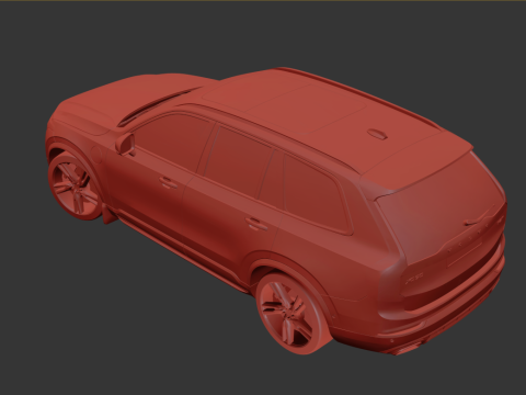 Volvo XC90 Modelo 3D