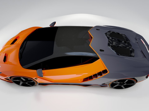 Lambo rghini Centenario 3Dモデル