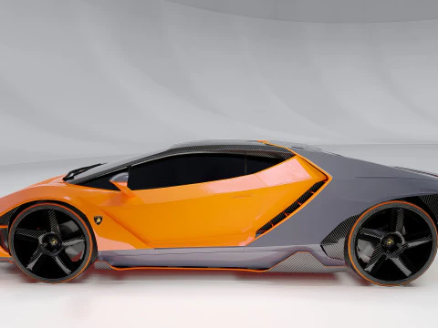 Lambo rghini Centenario 3D Model