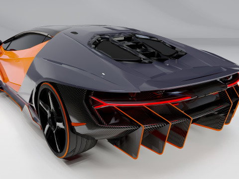 Lambo rghini Centenario 3Dモデル