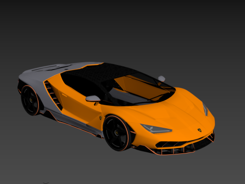 Lambo rghini Centenario 3Dモデル