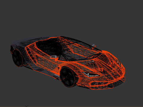 Lambo rghini Centenario 3Dモデル