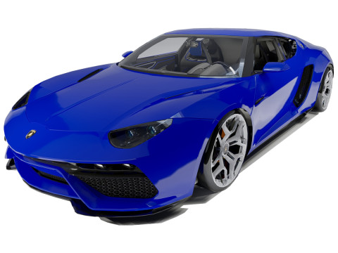 Lambo rghini Asterion LPI 3D Model