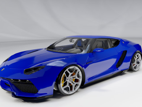 Lambo rghini Asterion LPI 3D Модель