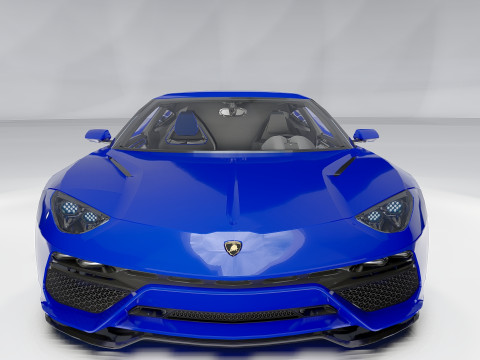 Lambo rghini Asterion LPI 3D Модель