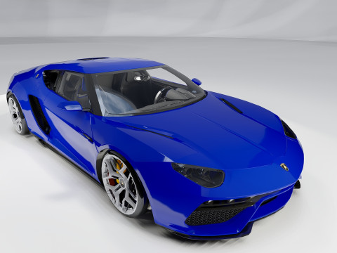 Lambo rghini Asterion LPI 3D Модель