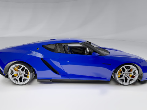 Lambo rghini Asterion LPI 3D Модель