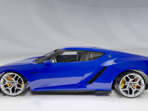 Lambo rghini Asterion LPI 3D Модель