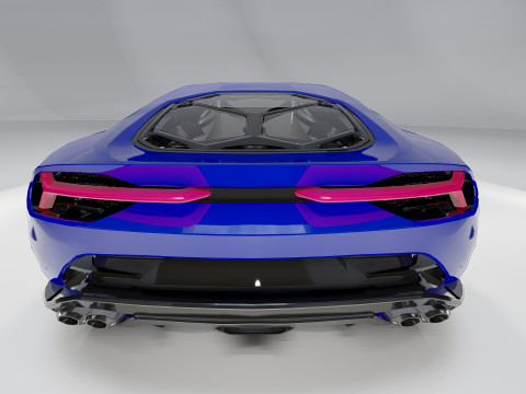 Lambo rghini Asterion LPI 3D Модель