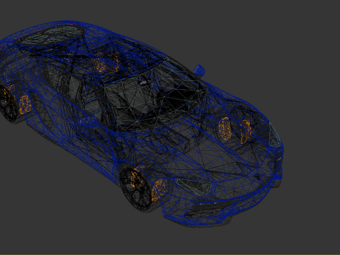 Lambo rghini Asterion LPI 3D Модель