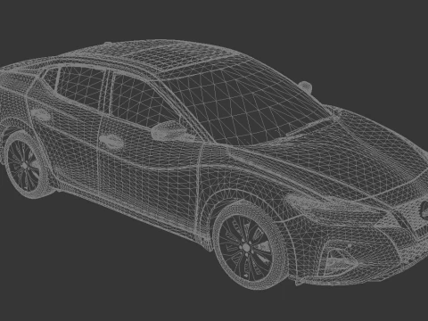 Nissan Maxima Platinum 3D Model