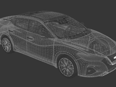 Nissan Maxima Platinum 3D Model
