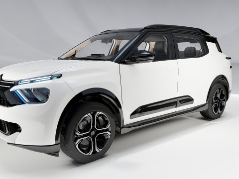 Citroen Aircross 2024 3D 模型