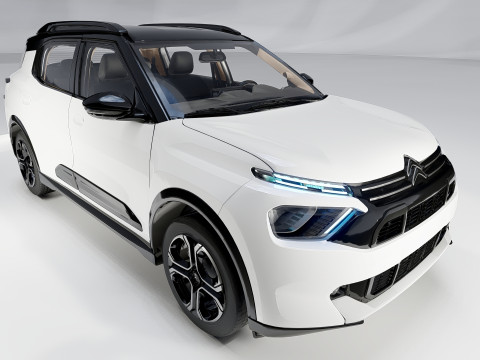 Citroen Aircross 2024 3D 模型