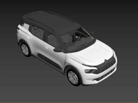 Citroen Aircross 2024 3D 模型