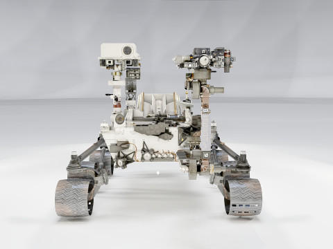 Curiosity Mars Rover Dusty Modèle 3D