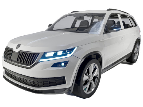 Skoda Kodiaq Modelo 3D