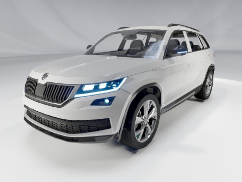 Skoda Kodiaq 3D 模型