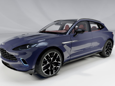 Aston Martin DBX 3D Model