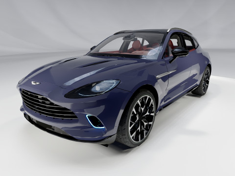 Aston Martin DBX 3D Model